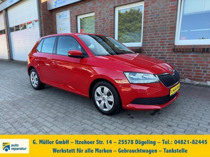 Rot Gebraucht 2021 Skoda Fabia Kleinwagen | 12.980 € (Fairer Preis) - Bild 1/4