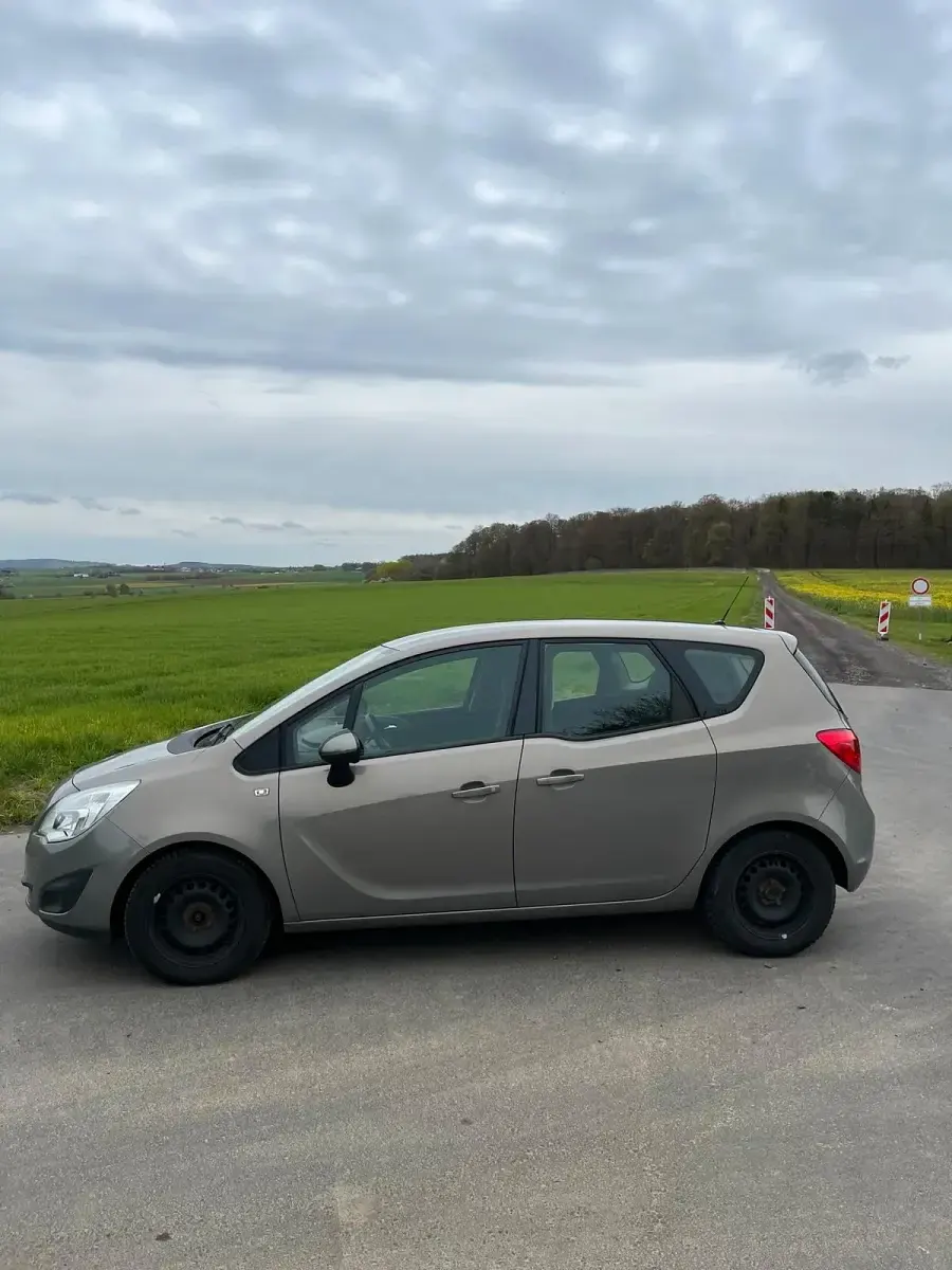 Gebraucht Opel Meriva 125 PS (91 kW) 2011 Silber Van / Kleinbus