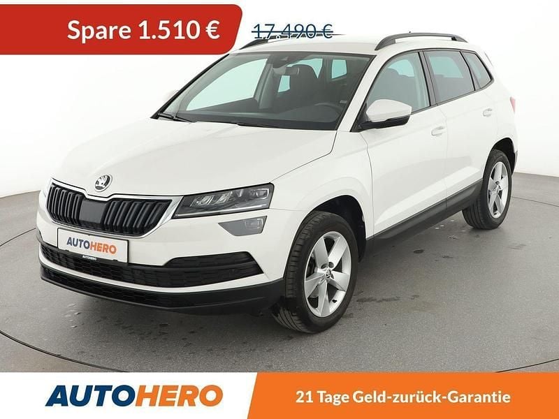 Weiß Gebraucht 2019 Skoda Karoq Ambition SUV | 15.560 € (Guter Preis) - Bild 1/3