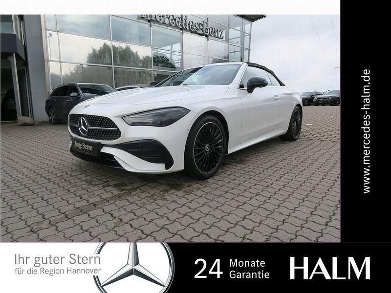 Weiß Gebraucht 2024 Mercedes CLE200 AMG Line Premium Cabrio | 63.950 € - Bild 1/4