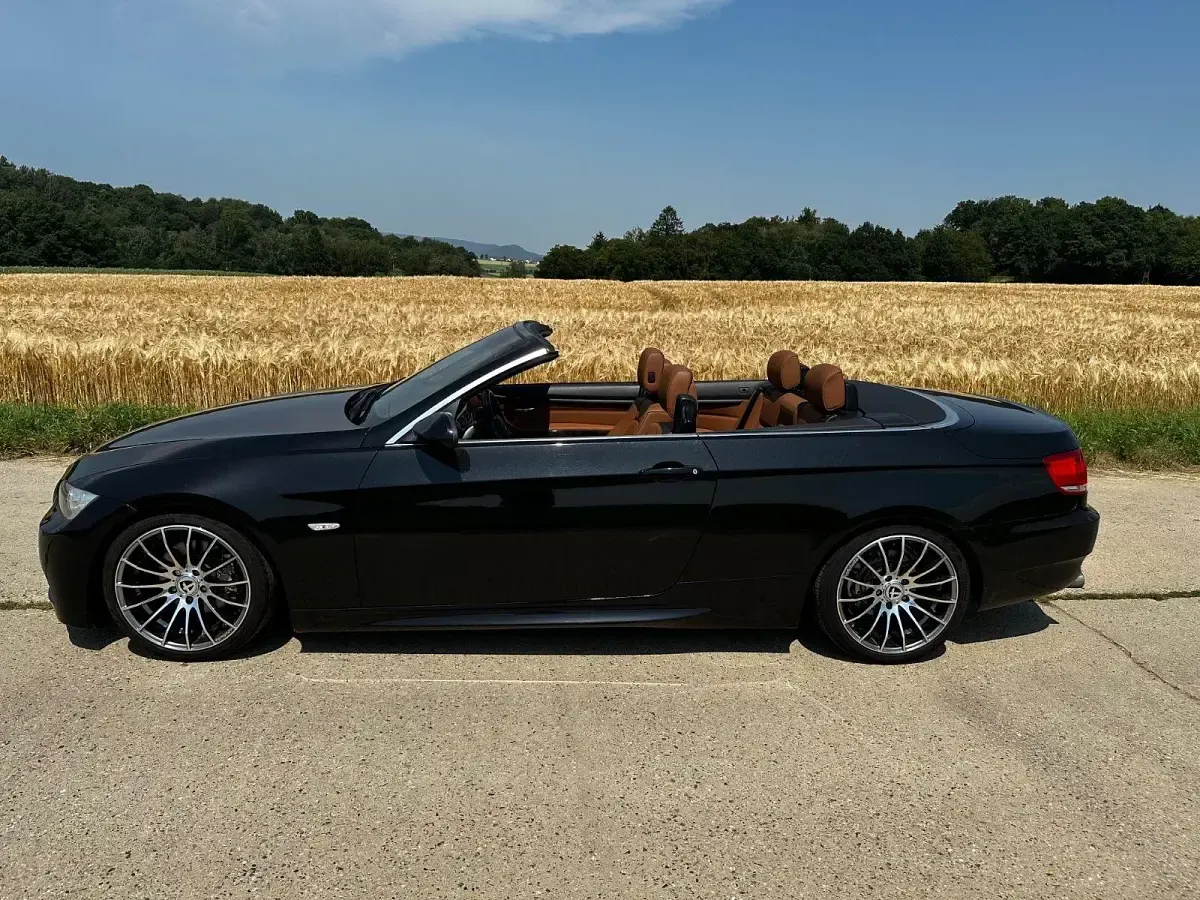 Gebraucht BMW 320 Cabriolet Performance 177 PS (130 kW) 2009 Schwarz Cabrio