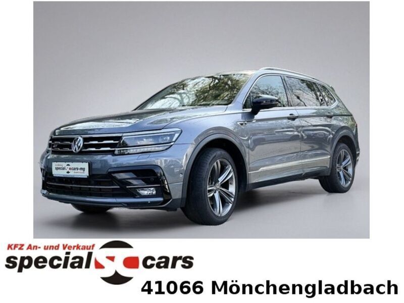 Platinum grey metallic (metallic) Gebraucht 2020 VW Tiguan Allspace R-line SUV | 36.900 € (Teuer) - Bild 1/4