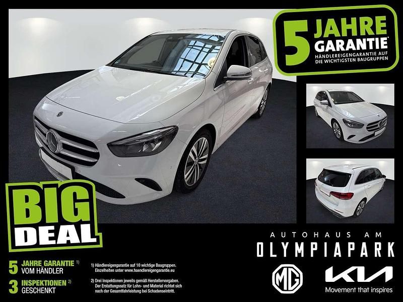 Digitalweiss metalliclack Gebraucht 2020 Mercedes B200 Progressive Van / Kleinbus | 24.375 € (Fairer Preis) - Bild 1/4