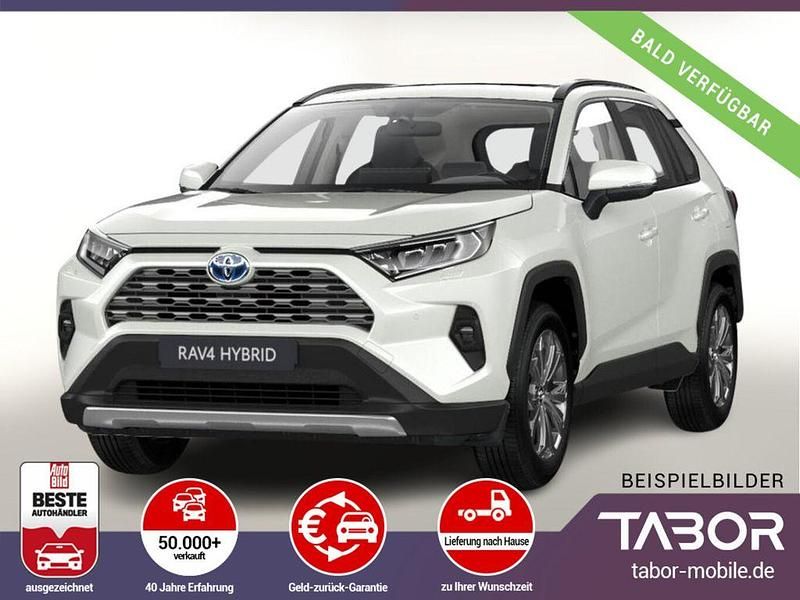 Platinum pearlwhite metallic Neu 2025 Toyota RAV4 Hybrid Team SUV | 39.930 € (Guter Preis) - Bild 1/3