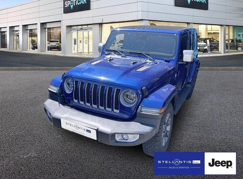 Gebraucht Jeep Wrangler Sahara 200 PS (147 kW) 2020 Blau SUV