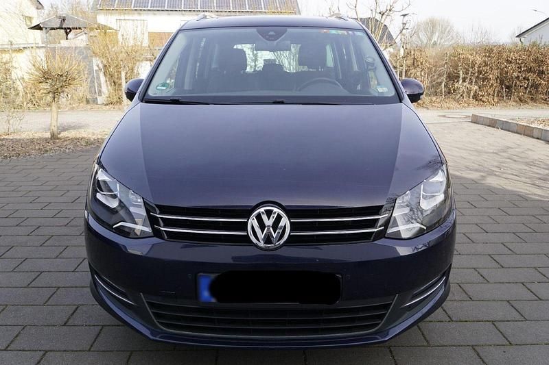 Gebraucht VW Sharan Highline 140 PS (102 kW) 2013 Blau Van / Kleinbus