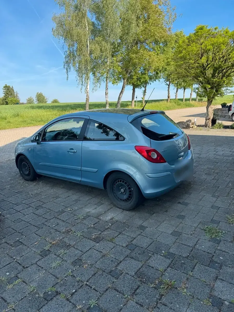 Gebraucht Opel Corsa 80 PS (58 kW) 2007 Blau Kleinwagen