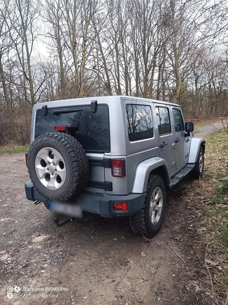 Gebraucht Jeep Wrangler Sahara 200 PS (147 kW) 2014 Grau SUV