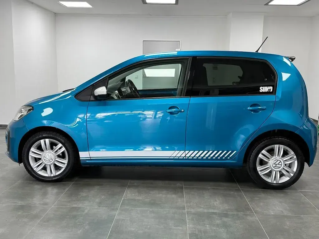Gebraucht VW up! high up! 75 PS (55 kW) 2018 Blau Kleinwagen