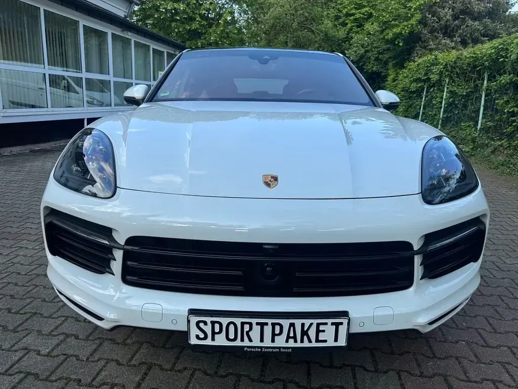 Gebraucht Porsche Cayenne Coupe 340 PS (250 kW) 2019 Carraraweiss/gletscherweiss SUV