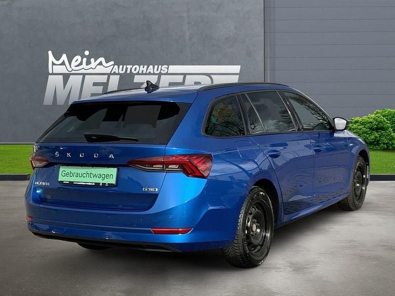 Gebraucht Skoda Octavia Clever 110 PS (80 kW) 2022 Blau Limousine