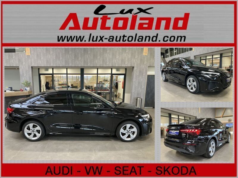 Schwarz Gebraucht 2023 Audi A3 S-Line Limousine | 32.900 € (Etwas zu teuer) - Bild 1/4