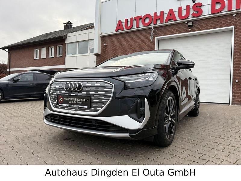 Schwarz Gebraucht 2022 Audi Q4 Sportback e-tron S-Line SUV | 25.950 € (Fairer Preis) - Bild 1/4