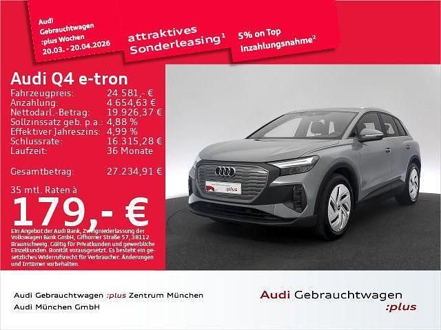 Gebraucht Audi Q4 e-tron Basis 125 kW (170 PS) 2023 Grau SUV
