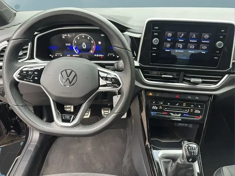 Gebraucht VW T-Roc 110 PS (80 kW) 2023 Schwarz SUV