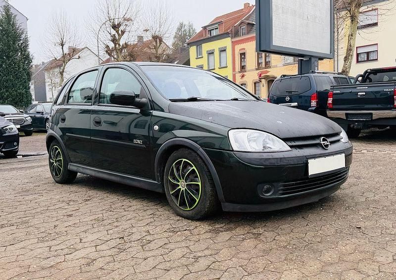 Gebraucht Opel Corsa Elegance 90 PS (66 kW) 2002 Grün Limousine