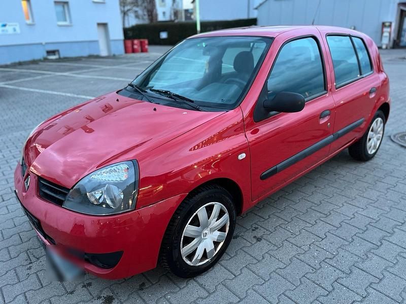 Gebraucht Renault Clio II Campus 58 PS (42 kW) 2008 Rot Kleinwagen