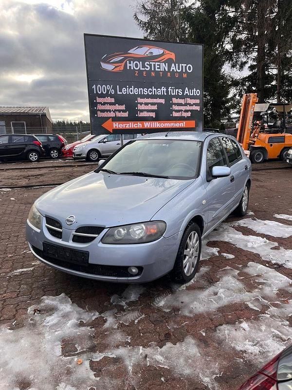 Gebraucht Nissan Almera Acenta 98 PS (72 kW) 2006 Blau Kleinwagen