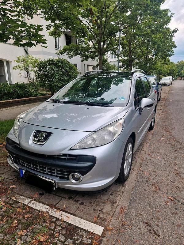 Silber Gebraucht 2008 Peugeot 207 Sport Kombi | 2.500 € - Bild 1/4