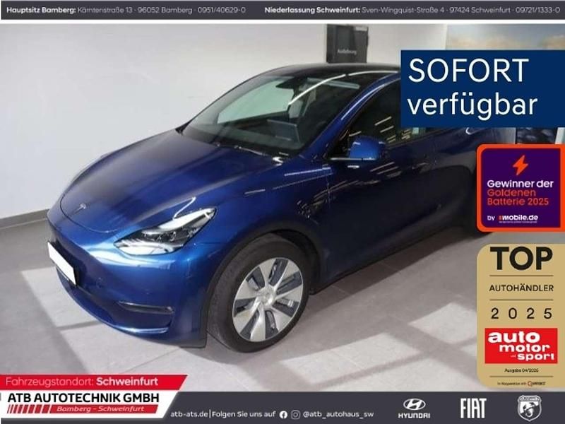Blau Gebraucht 2022 Tesla Model Y Long Range AWD SUV | 39.990 € (Fairer Preis) - Bild 1/4
