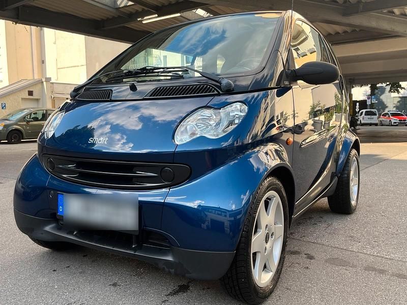 Blau Gebraucht 2002 Smart ForTwo Coupé Kleinwagen | 2.500 € - Bild 1/4