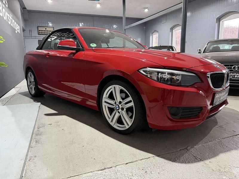 Gebraucht BMW 218 150 PS (110 kW) 2017 Rot Cabrio