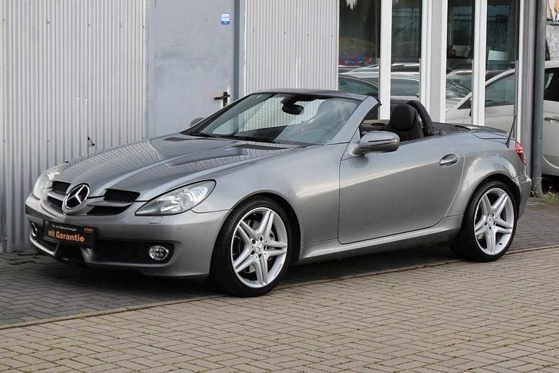 Silber Gebraucht 2008 Mercedes SLK200 Cabrio | 12.980 € (Fairer Preis) - Bild 1/4
