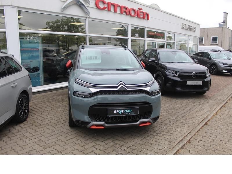 Grau Gebraucht 2021 Citroën C3 Aircross SUV | 14.970 € (Guter Preis) - Bild 1/1