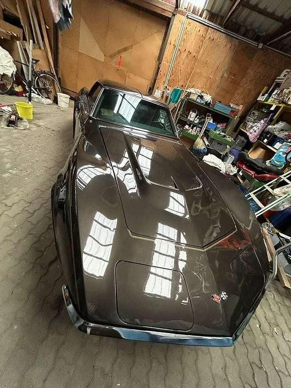 Second-hand Corvette C3 330 CP (242 kW) 1972 Gri Coupe