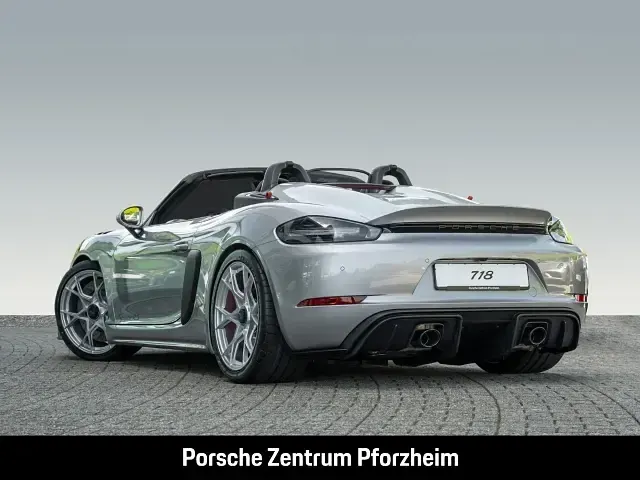 Neu Porsche 718 Spyder RS 500 PS (367 kW) 2026 Silber Cabrio