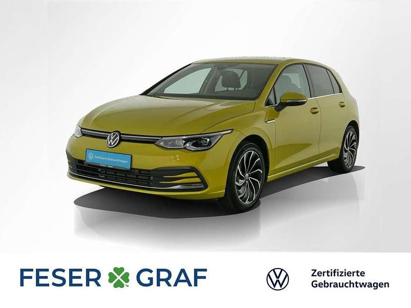 Limonengelb metallic Gebraucht 2020 VW Golf VIII Style Limousine | 19.300 € (Superpreis) - Bild 1/2