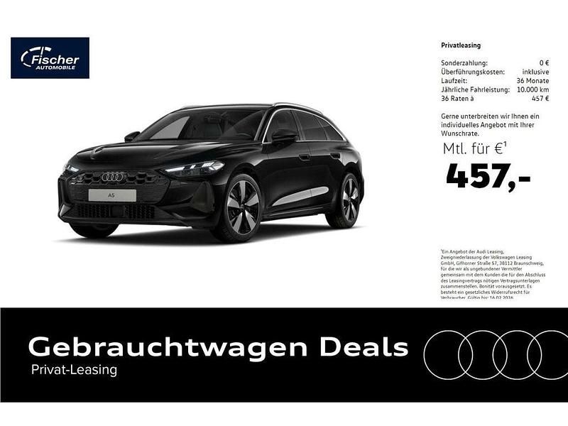 Mythosschwarz metallic Gebraucht 2025 Audi A5 Sport Kombi | 49.980 € (Guter Preis) - Bild 1/4