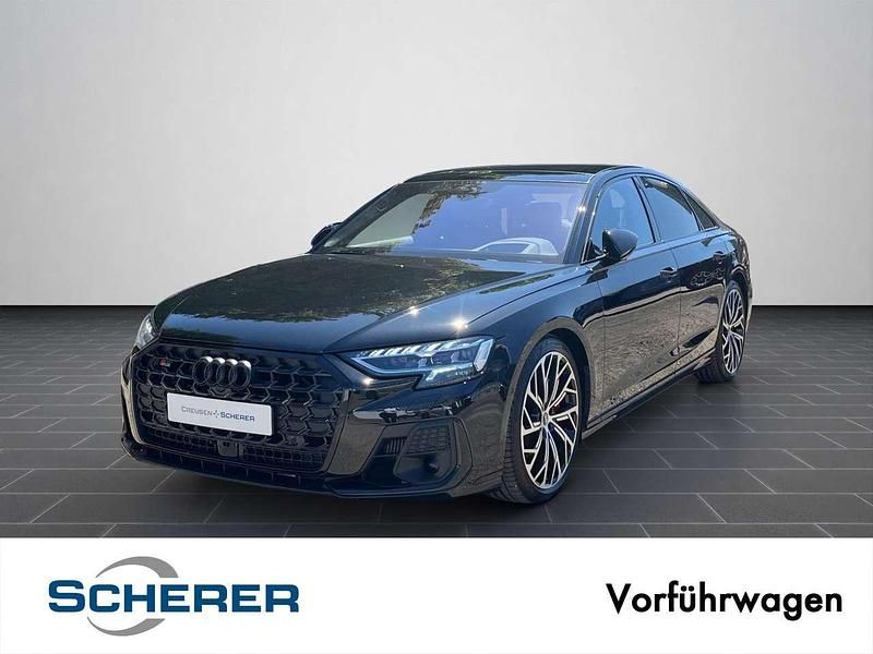 Mythosschwarz metallic Gebraucht 2025 Audi S8 Ambiente Limousine | 143.490 € - Bild 1/4