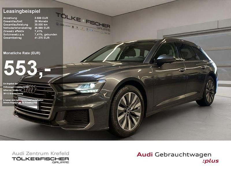 Daytonagrau perleffekt Gebraucht 2022 Audi A6 S-Line Kombi | 35.989 € (Fairer Preis) - Bild 1/4