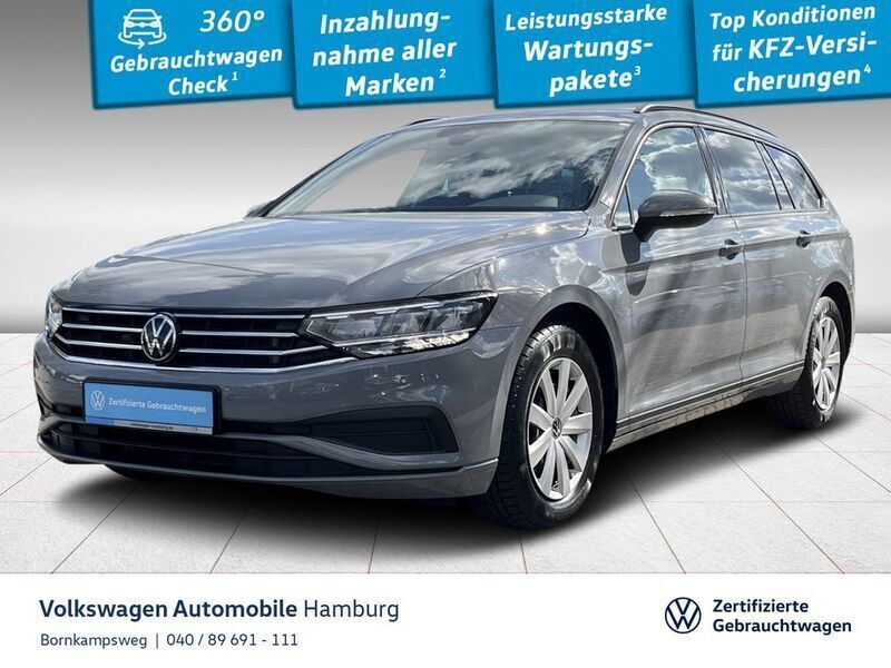 C2 mondsteingrau Gebraucht 2022 VW Passat Basis Kombi | 26.444 € (Fairer Preis) - Bild 1/3