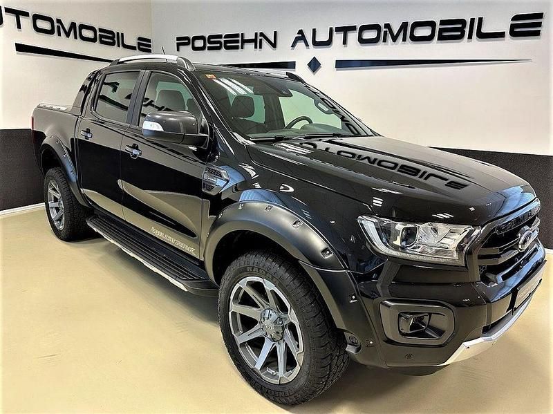 Obsidianschwarz Gebraucht 2022 Ford Ranger Wildtrack Abholung | 27.450 € (Fairer Preis) - Bild 1/4