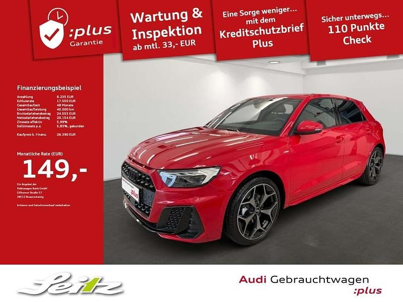Progressivrot metallic Gebraucht 2024 Audi A1 Sportback S-Line Kleinwagen | 25.410 € (Fairer Preis) - Bild 1/2