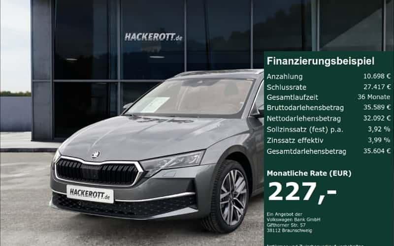 Grau Neu 2025 Skoda Octavia Tour Kombi | 42.790 € (Teuer) - Bild 1/4
