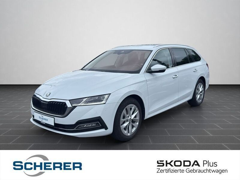 Moonweiß perleffekt (metallic) Gebraucht 2024 Skoda Octavia Style Limousine | 25.990 € (Guter Preis) - Bild 1/4