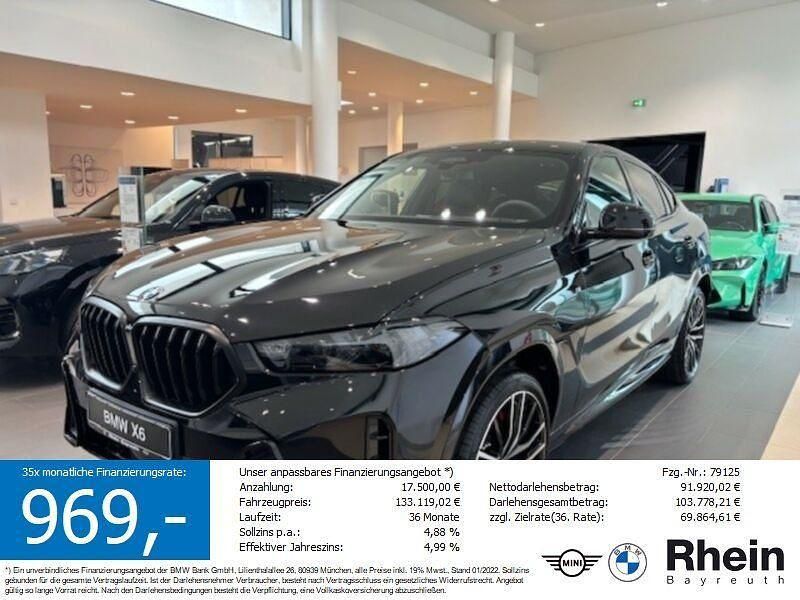 Saphirschwarz metallic Neu 2025 BMW X6 M Sport SUV | 106.759 € (Fairer Preis) - Bild 1/4