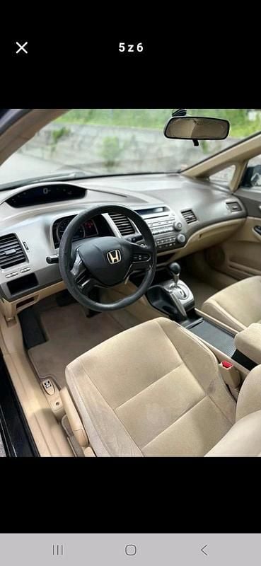 Schwarz Gebraucht 2006 Honda Civic Limousine | 1.500 € (Superpreis) - Bild 1/4