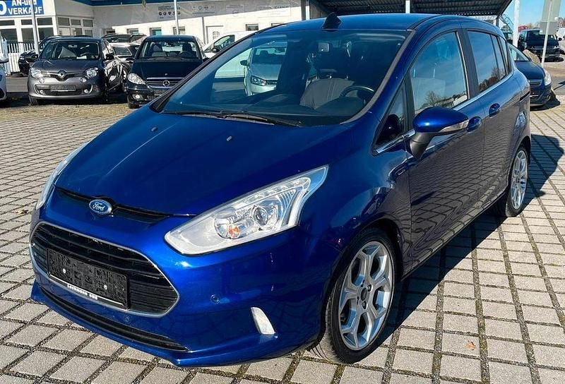 Gebraucht Ford B-MAX Titanium 125 PS (91 kW) 2015 Blau Van / Kleinbus