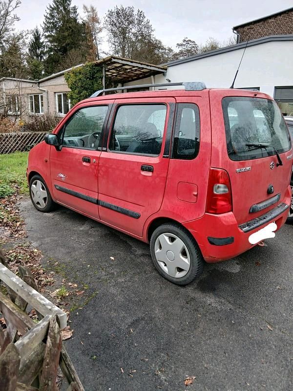 Rot Gebraucht 2002 Suzuki Wagon R Van / Kleinbus | 700 € - Bild 1/4