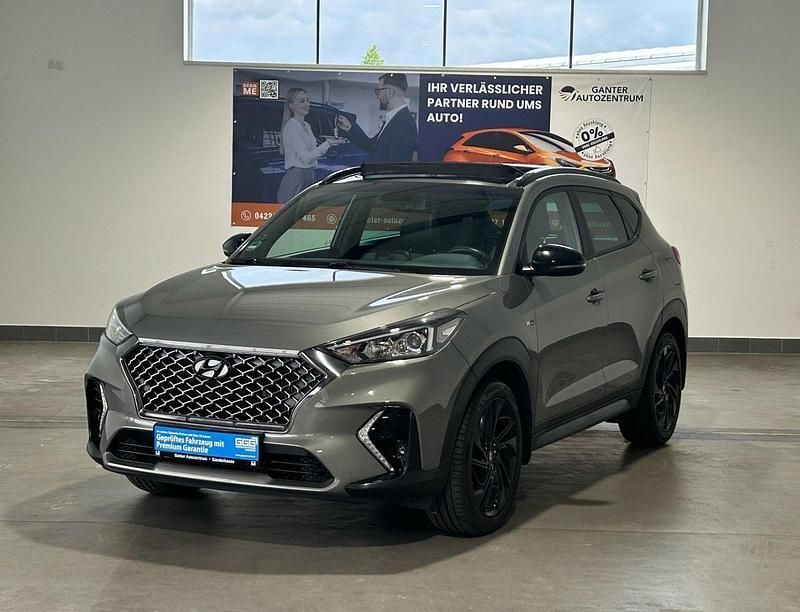 Grau Gebraucht 2020 Hyundai Tucson N Line SUV | 24.490 € (Fairer Preis) - Bild 1/3