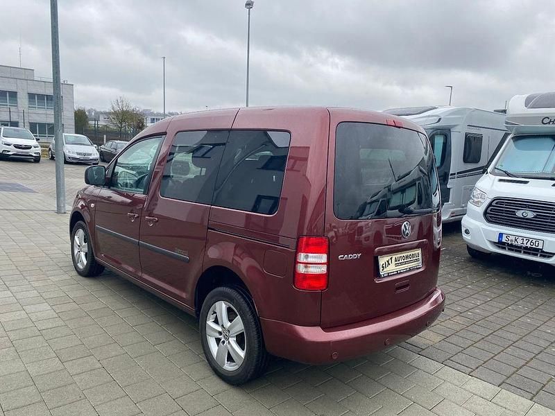 Gebraucht VW Caddy Edition 105 PS (77 kW) 2012 Rot Van / Kleinbus