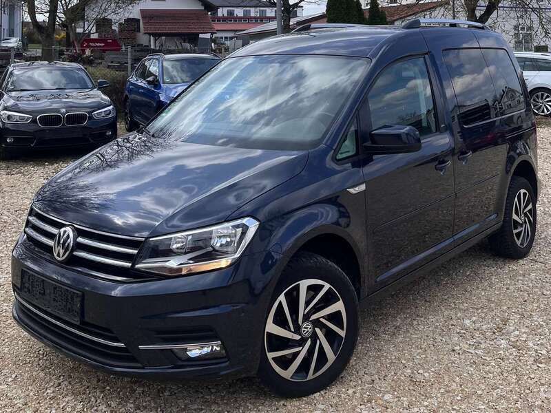 Starlight blue metallic Gebraucht 2018 VW Caddy Join Van / Kleinbus | 16.900 € (Fairer Preis) - Bild 1/4