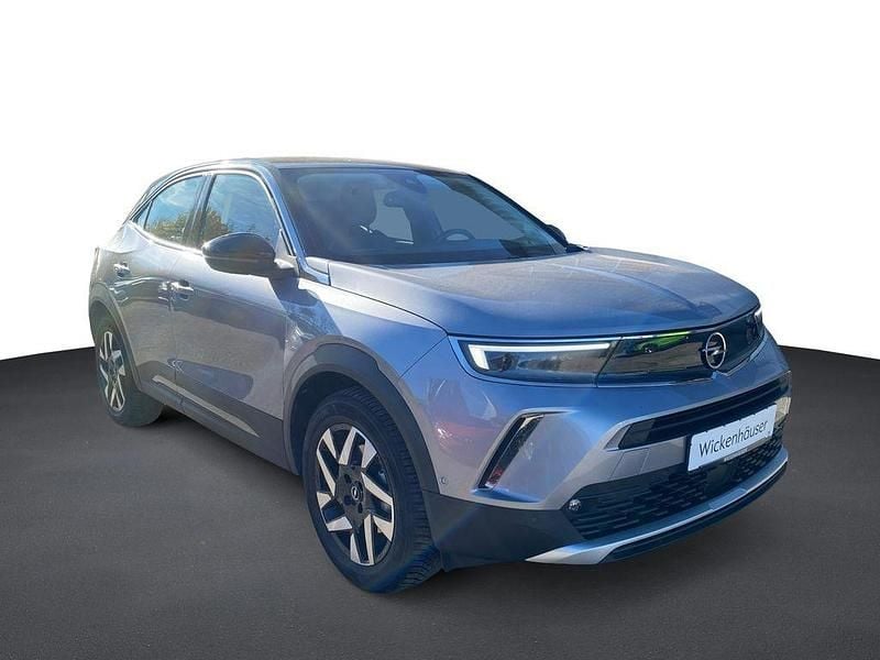 Gebraucht Opel Mokka-e Elegance 100 kW (136 PS) 2022 Kontrast grau/quarz silber SUV