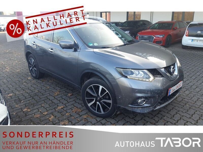 Gun metallic (m) Gebraucht 2016 Nissan X-Trail 360º SUV | 11.385 € (Superpreis) - Bild 1/4