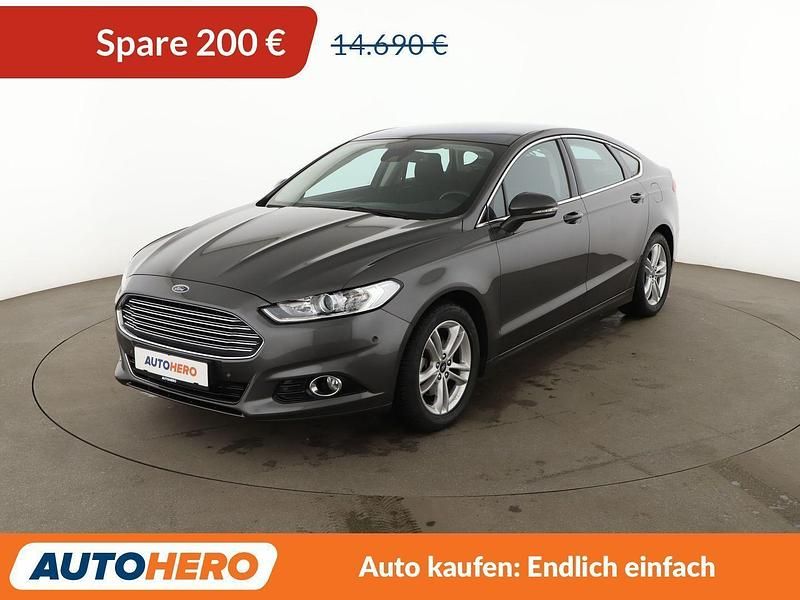 Grau Gebraucht 2016 Ford Mondeo Titanium Limousine | 14.490 € (Fairer Preis) - Bild 1/3