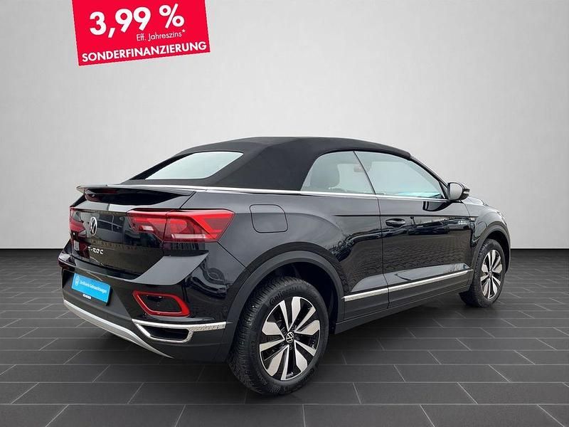 Gebraucht VW T-Roc Cabriolet 150 PS (110 kW) 2025 Deep black perleffekt schwarz Cabrio